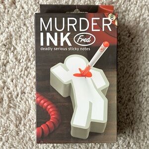 Fred | Murder Ink Novelty Sticky Notes
